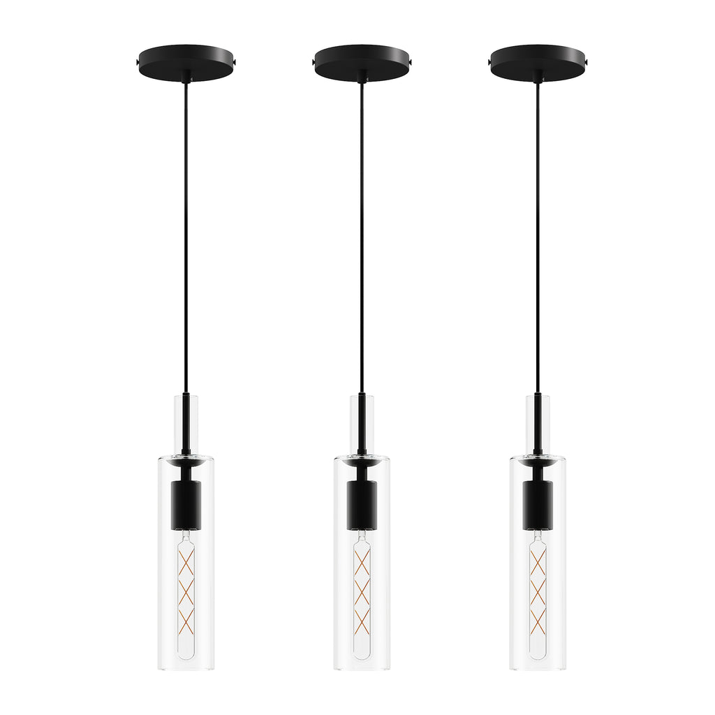 Trio Glass Kitchen Pendant Lights (Set of 3) — product photo 5